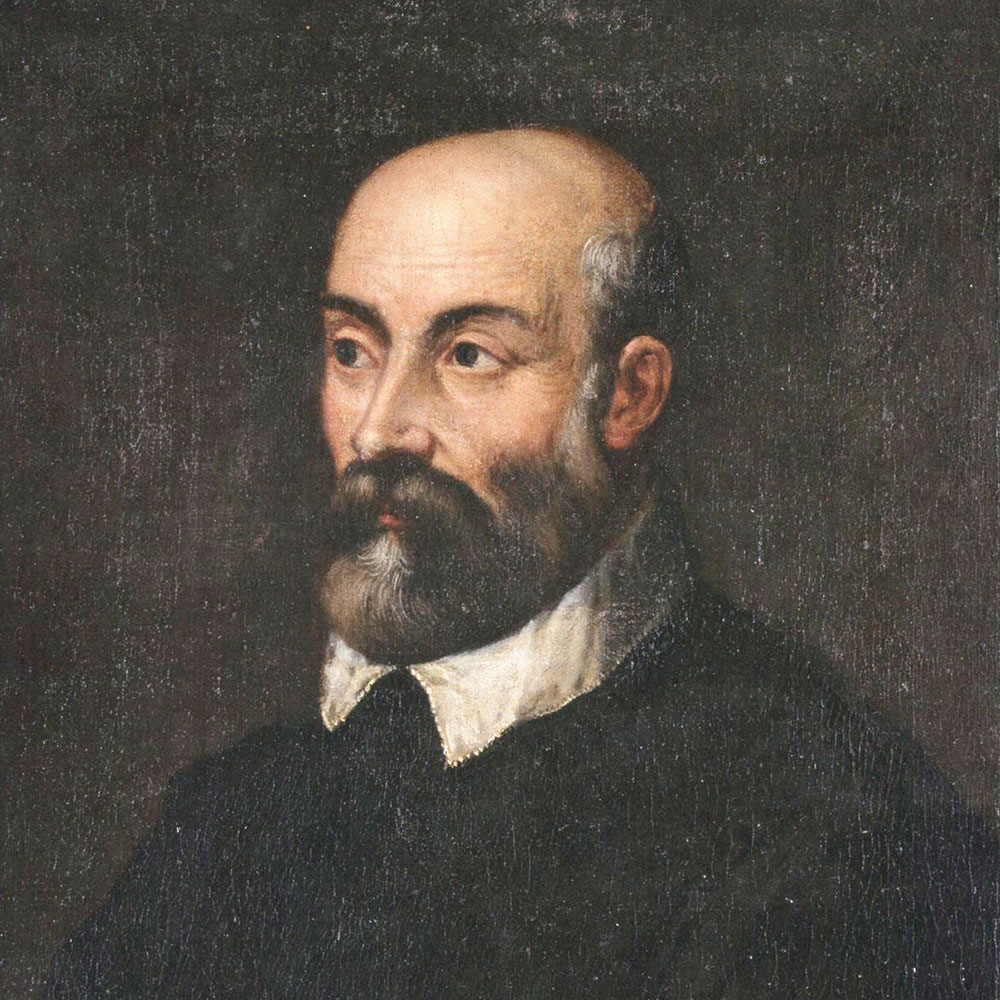 Painted portrait of Andrea Palladio