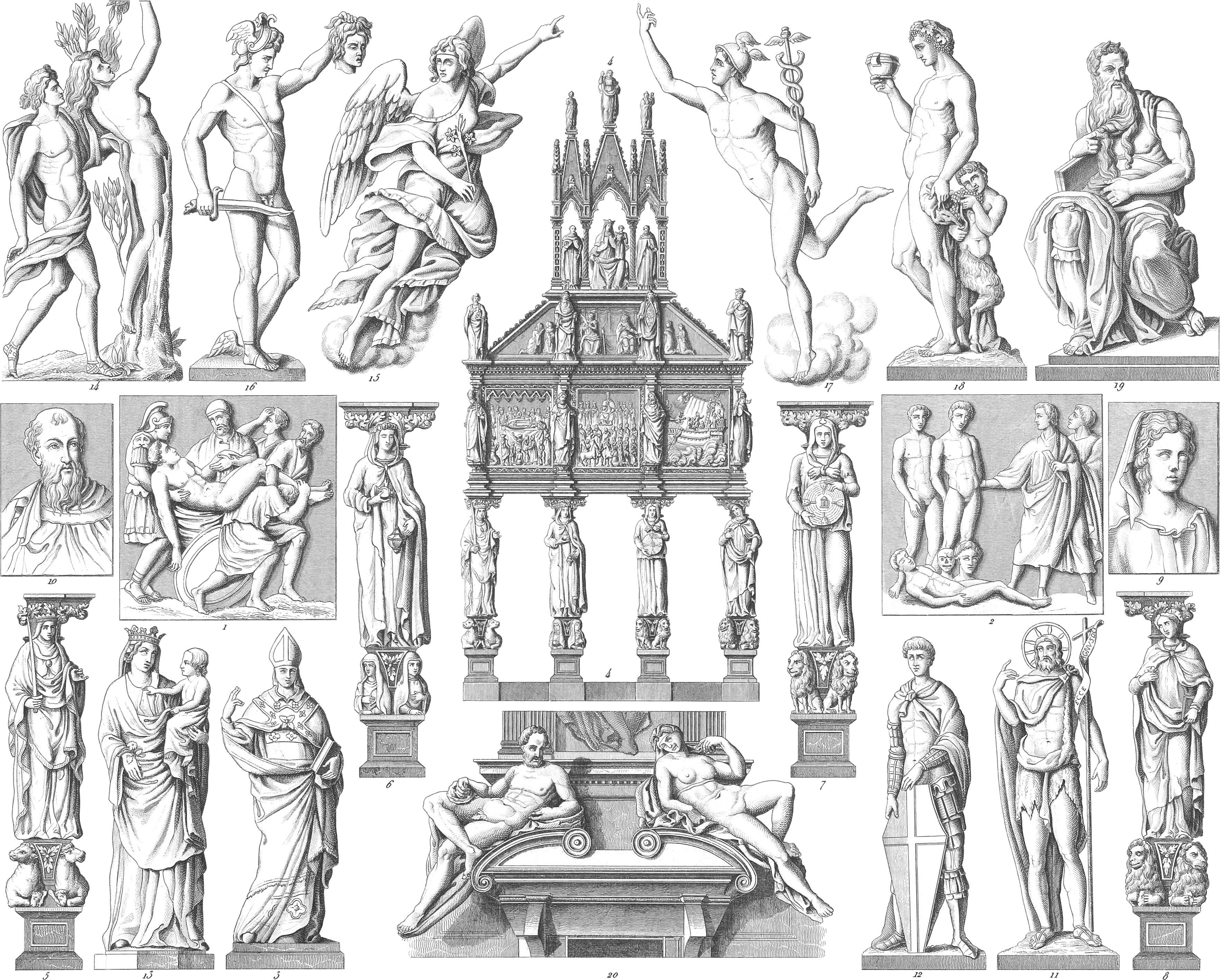 Fine Arts - Iconographic Encyclopædia of Science, Literature, and Art