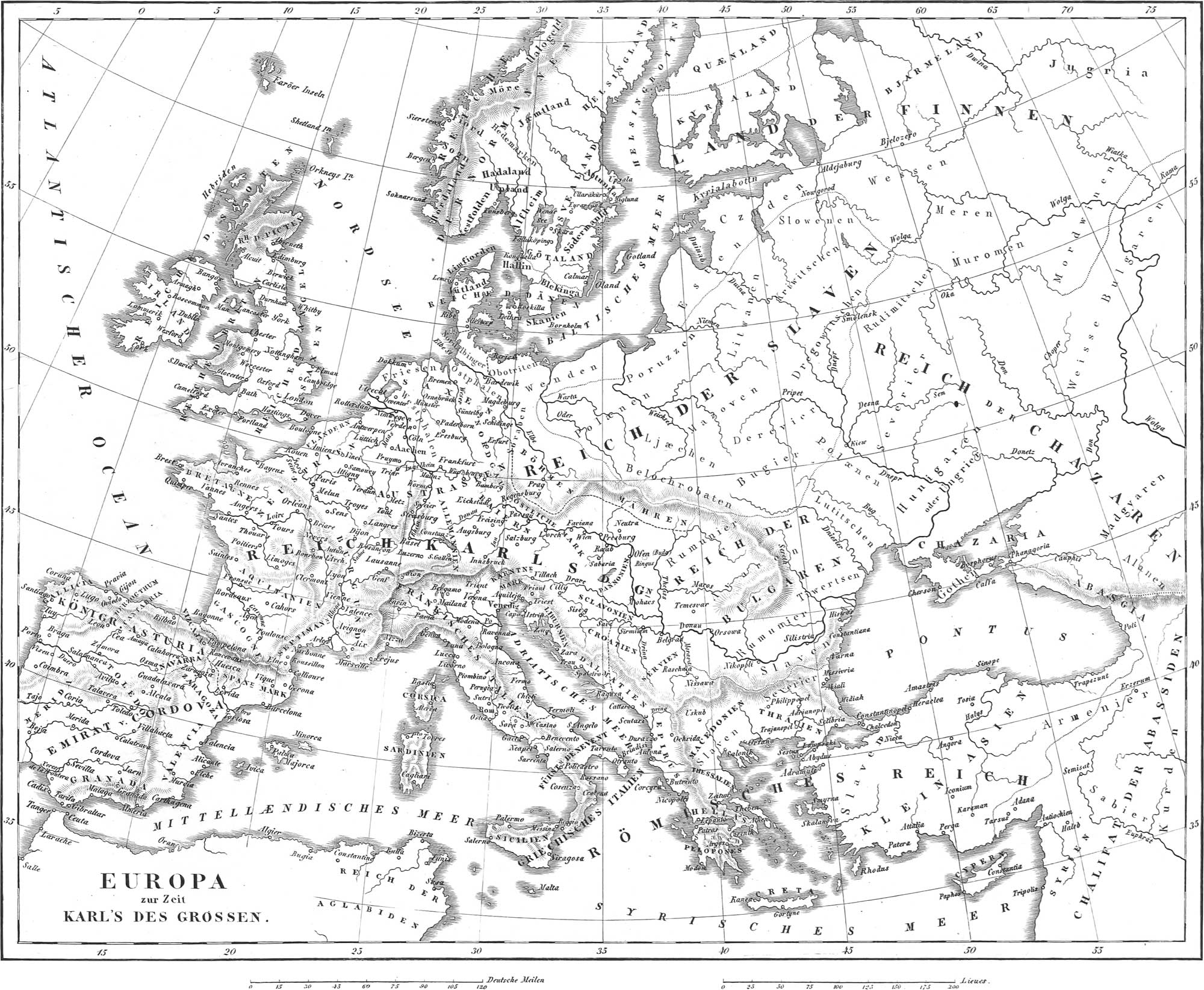 1961 Vintage West Slavonia Map