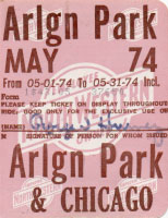 May 1974 monthly ticket