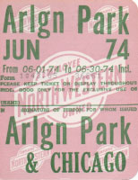 June 1974 monthly ticket