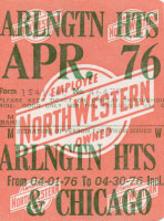 April 1976 monthly ticket