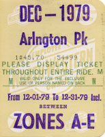 December 1979 monthly ticket
