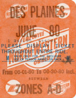 June 1980 monthly ticket