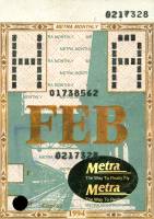 February 1994 monthly ticket
