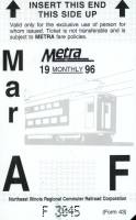 March 1996 monthly ticket