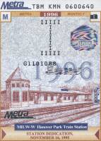 June 1996 monthly ticket