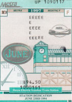 June 1997 monthly ticket