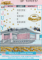July 1997 monthly ticket
