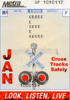 January 1999 monthly ticket