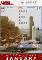 January 2000 monthly ticket