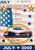 July 2000 monthly ticket