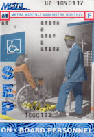 September 2000 monthly ticket