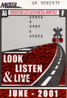 June 2001 monthly ticket