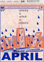 April 2002 monthly ticket