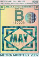 May 2002 monthly ticket
