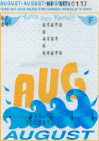 August 2002 monthly ticket