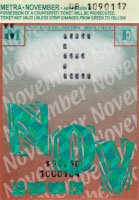 November 2003 monthly ticket
