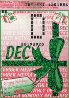 December 2003 monthly ticket