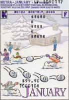 January 2004 monthly ticket