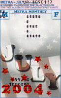 July 2004 monthly ticket