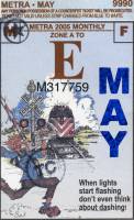 May 2005 monthly ticket