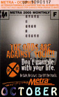 October 2005 monthly ticket