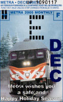 December 2005 monthly ticket