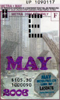 May 2006 monthly ticket