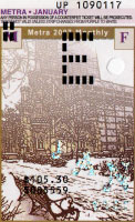 January 2007 monthly ticket
