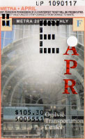 April 2007 monthly ticket