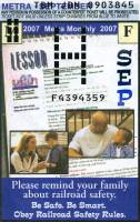 September 2007 monthly ticket