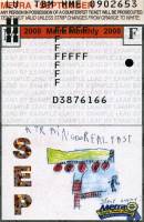 September 2008 monthly ticket