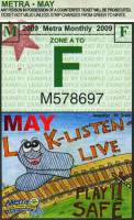 May 2009 monthly ticket