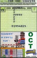 October 2009 monthly ticket