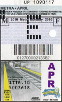 April 2010 monthly ticket