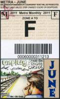 June 2011 monthly ticket