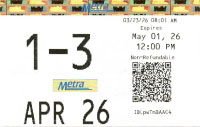April 2026 monthly ticket