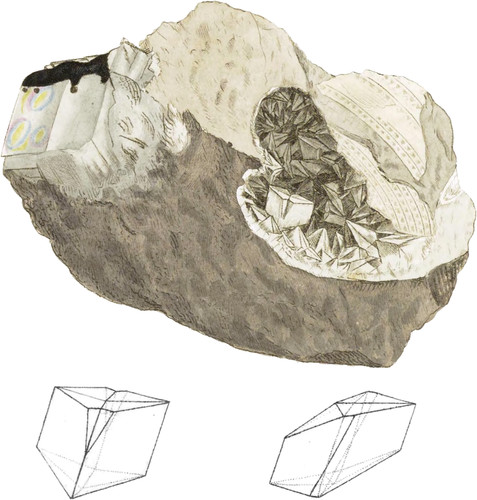 Metastatic crystallized Carbonate of Lime