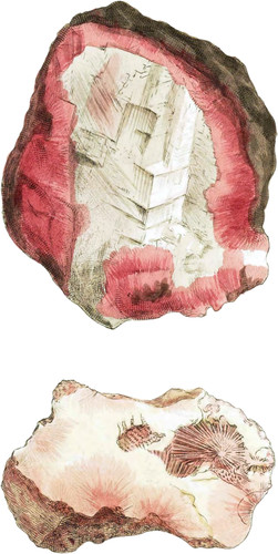 Red Mesotype and Red Zeolite