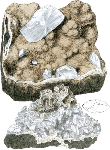 Foliated Stilbite