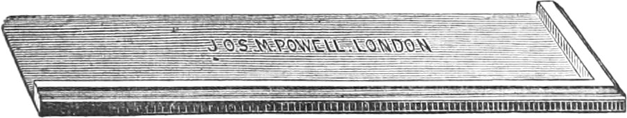 Illustration of a mahogany slip galley